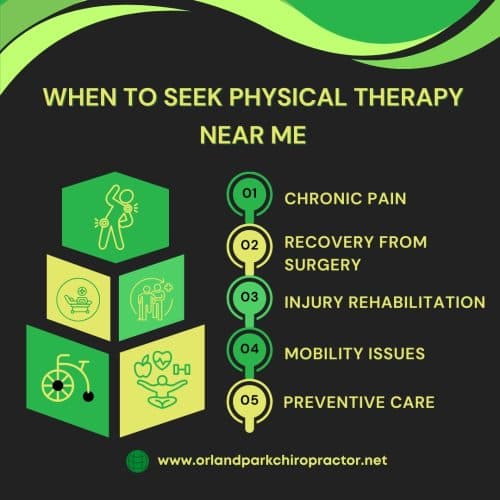 When to seek physical therapy near me