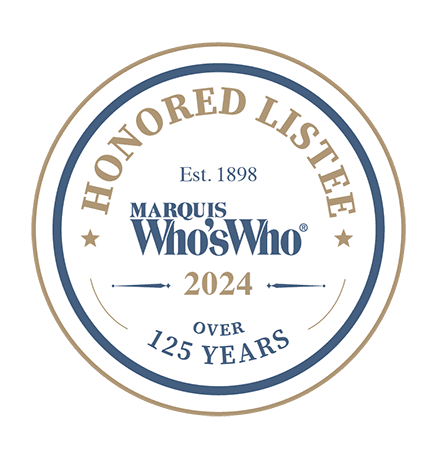 Who's Who 2024 recognition badge